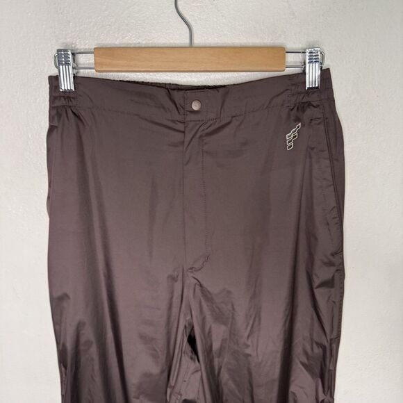 Forrester's Brown Stormtek Rain Golf Pants Waterproof Snap Up Ankle Men’s Medium - Picture 2 of 12